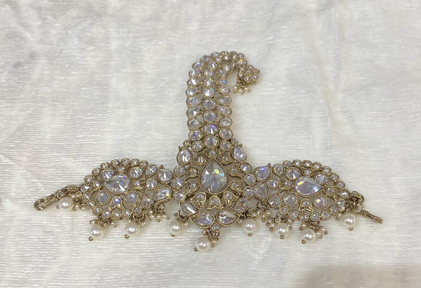 Golden Indian Groom Wedding Accessories-  Kalangi/Kalgi for Men's Safa/Groom Pagdi