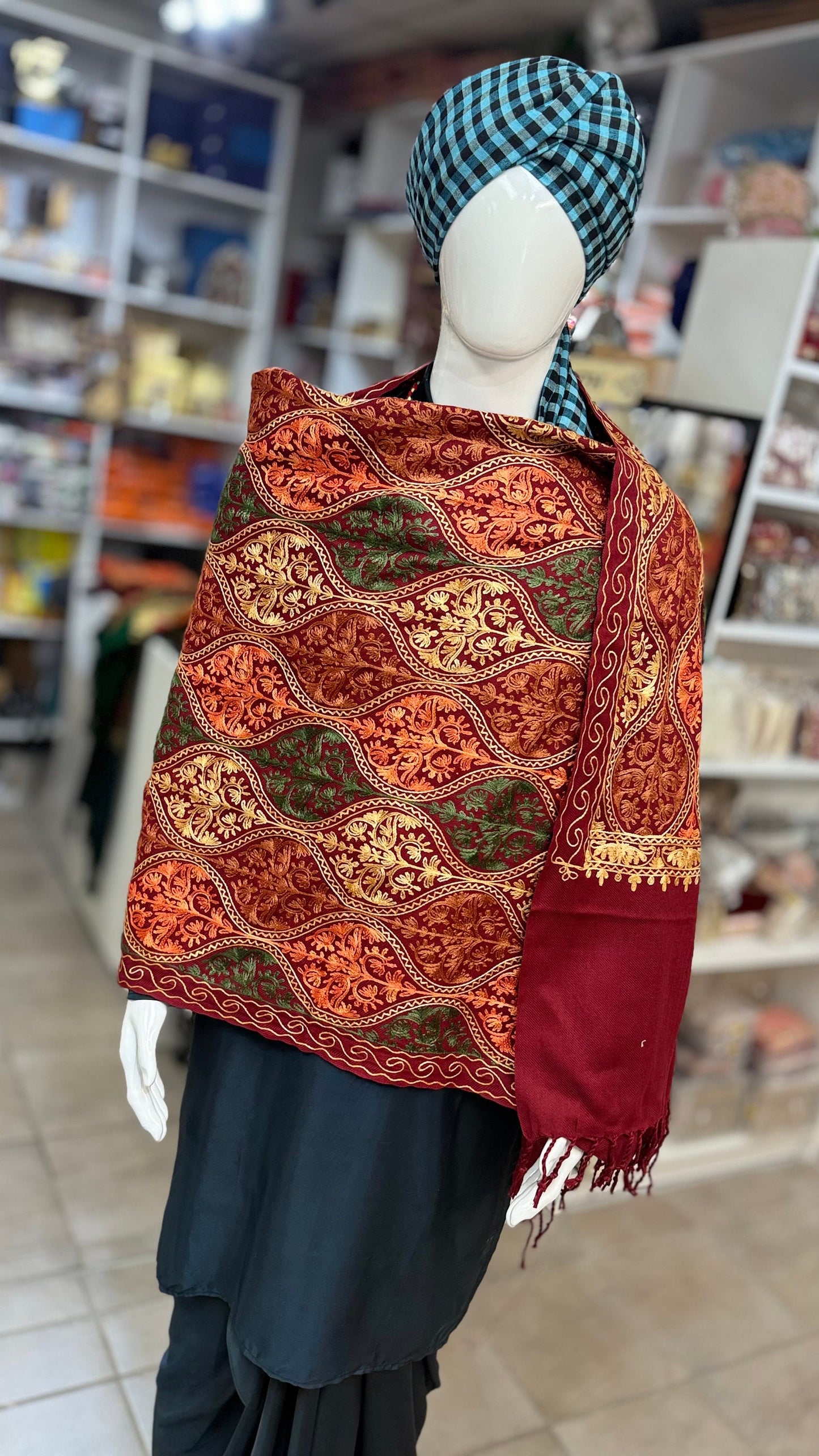Men & Womens Pashmina Shawl, Unisex Shawl/Scarf/Stole Stylish Print/ Shawl For Jaggo in Multicolors