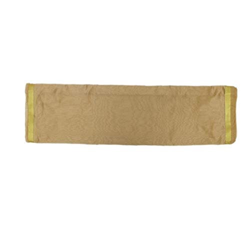 Men's Traditional Turban Fabric/Safa/Pagdi/Pheta Cloth (Golden) for Barati/Groom/Social Occasion