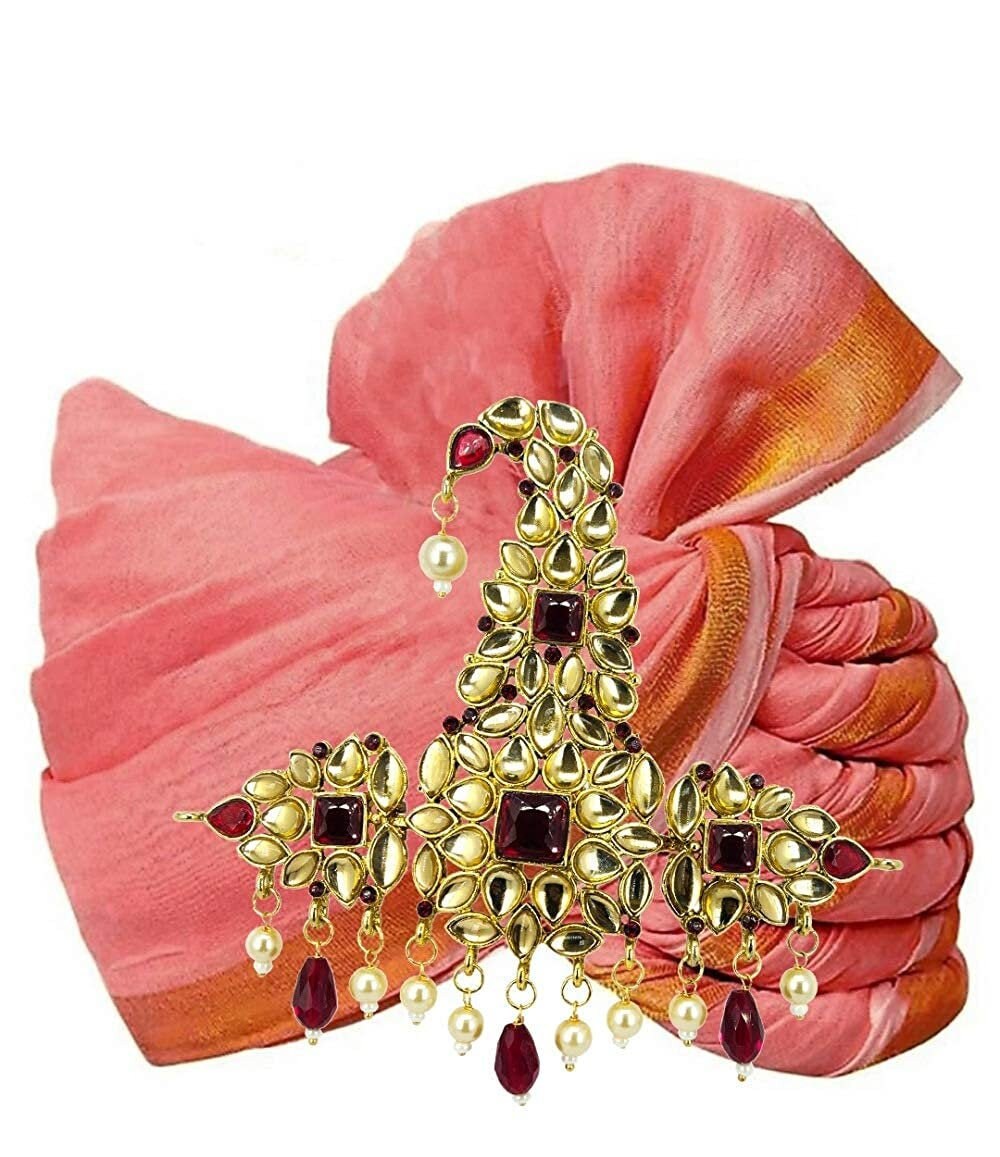 Indian Wedding Accessories-  Kalangi/Kalgi for Men's Safa/Groom Turban