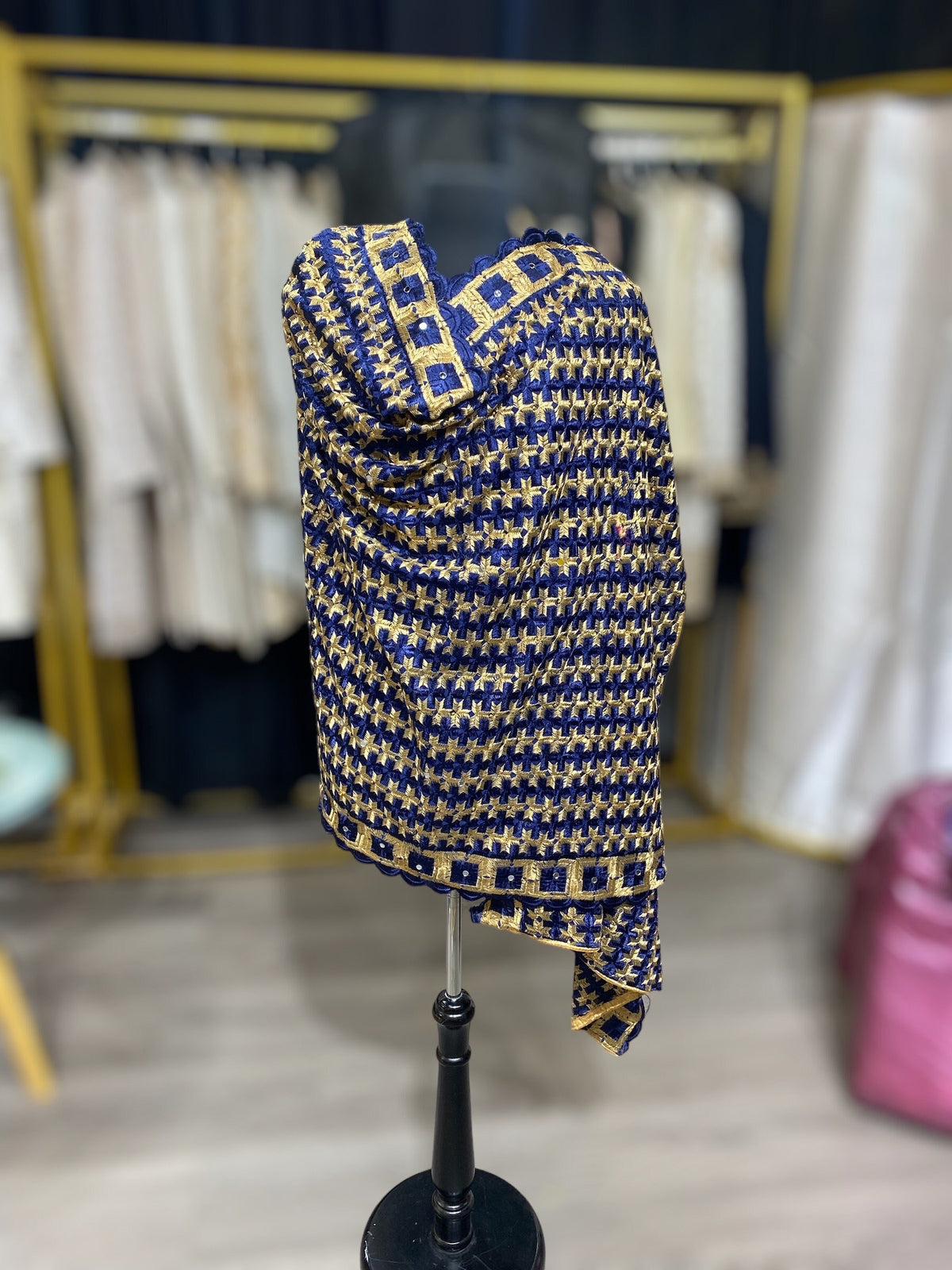 Phulkari Dupatta- Women's Beautiful Phulkari Dupatta, Scarf,Multicoloured  Phulkari Chunni, Dupatta