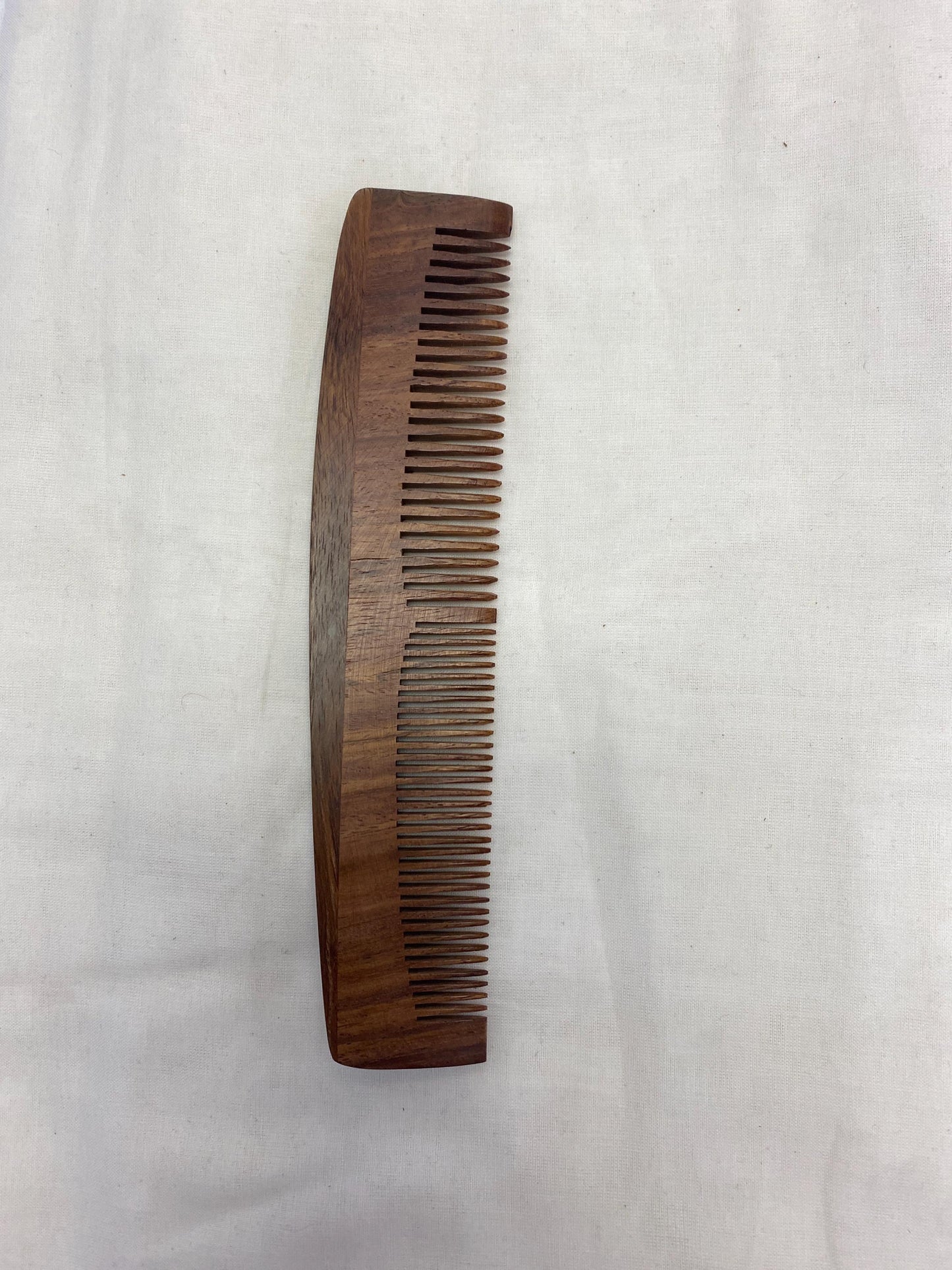 Pure Wood Comb- Wood Colour (Brown) II For Women/Men/Kids | Non-static | Eco-Friendly