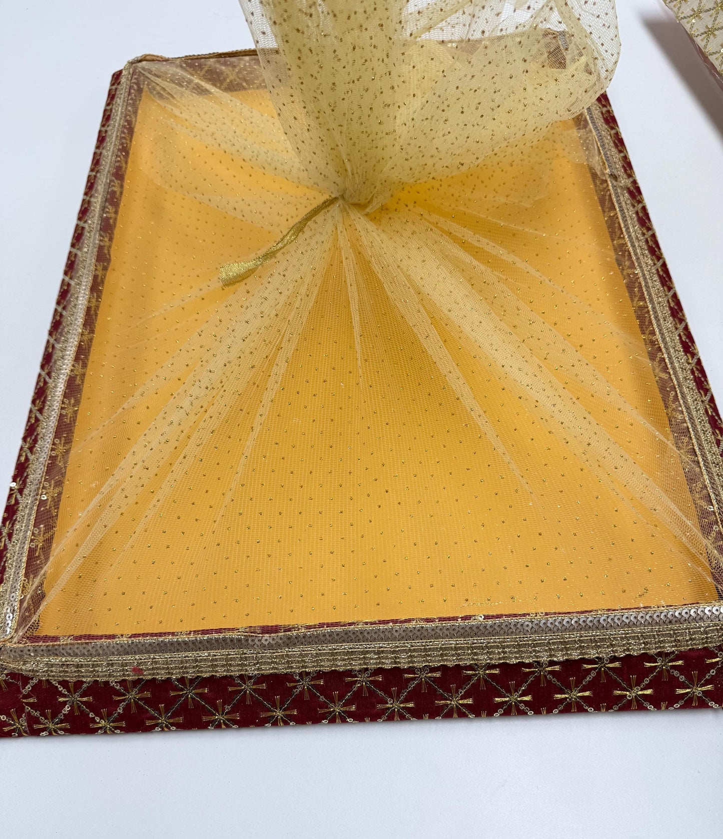 Decorative Wedding Tray/Trousseau Tray/Gifting Tray/Packing Tray /Set of 2