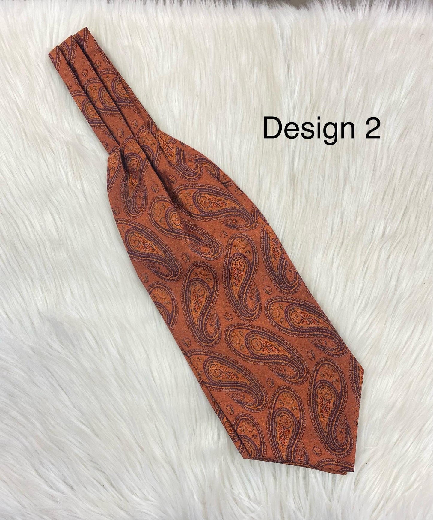 Silk Cravat Woven II Ascot Tie II Pocket Square