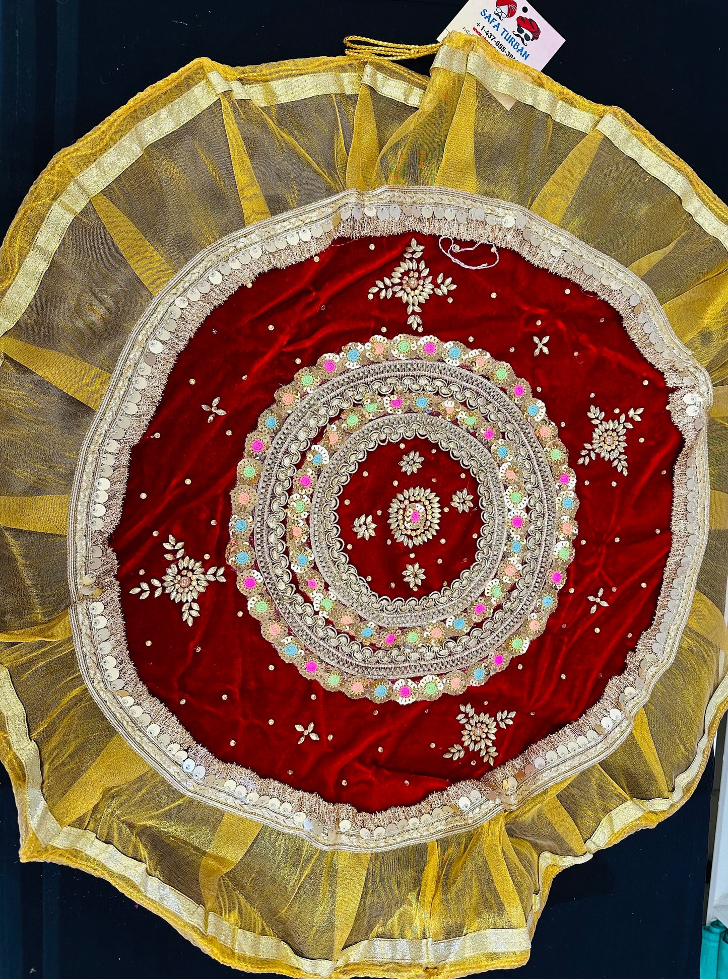 Wedding Accessories- 2 piece Lap Cover Set/ Bride & Groom Shagun/ Shagun Drawstring Bags / Wedding / Wedding Accessories