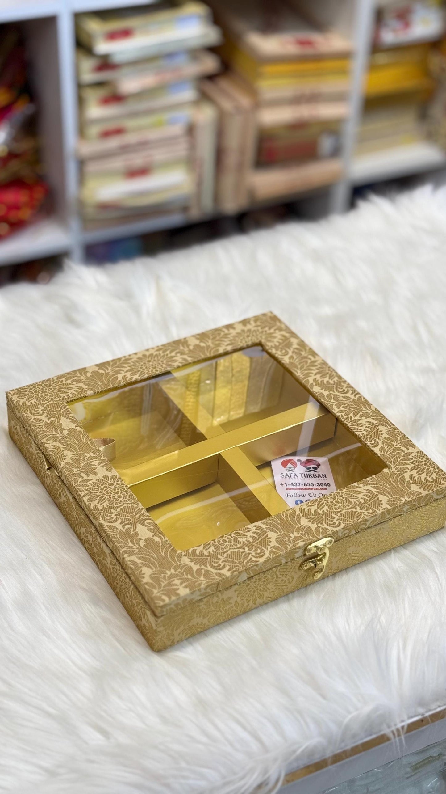 Decorative, Handicraft Empty Dry Fruit Gift Box/Gifting Box/Wedding Box (Box only)