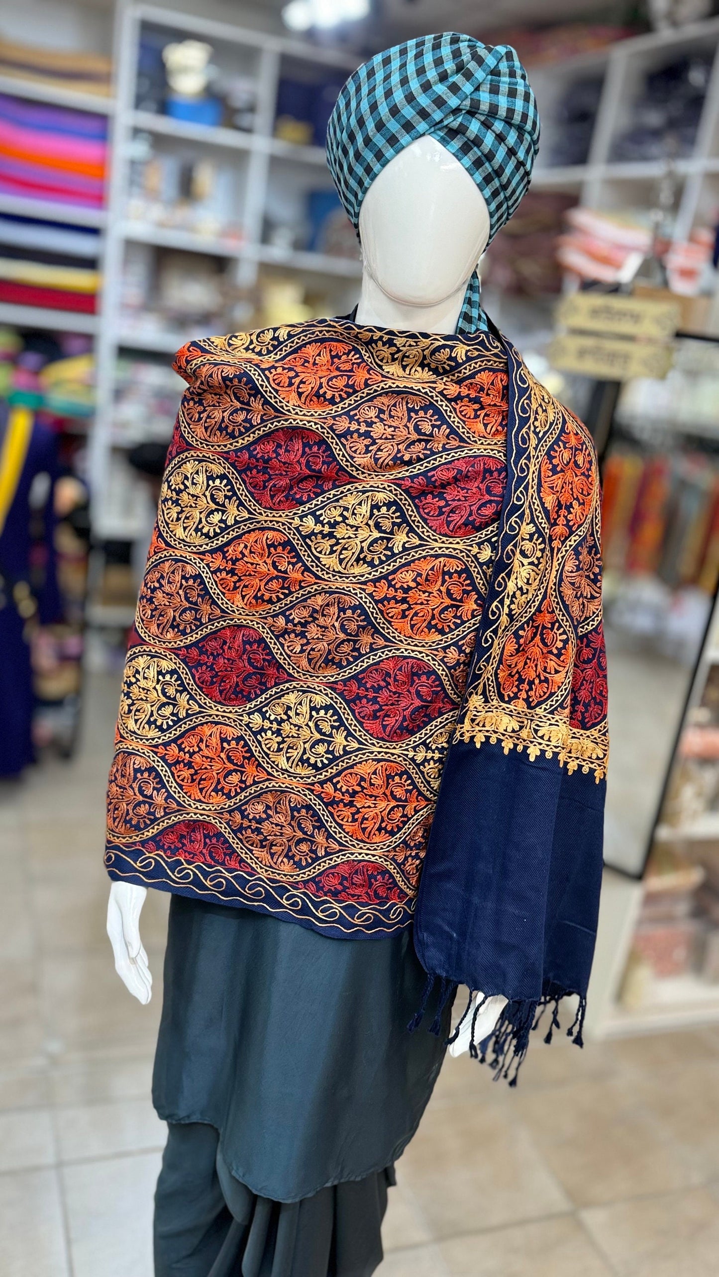 Men & Womens Pashmina Shawl, Unisex Shawl/Scarf/Stole Stylish Print/ Shawl For Jaggo in Multicolors