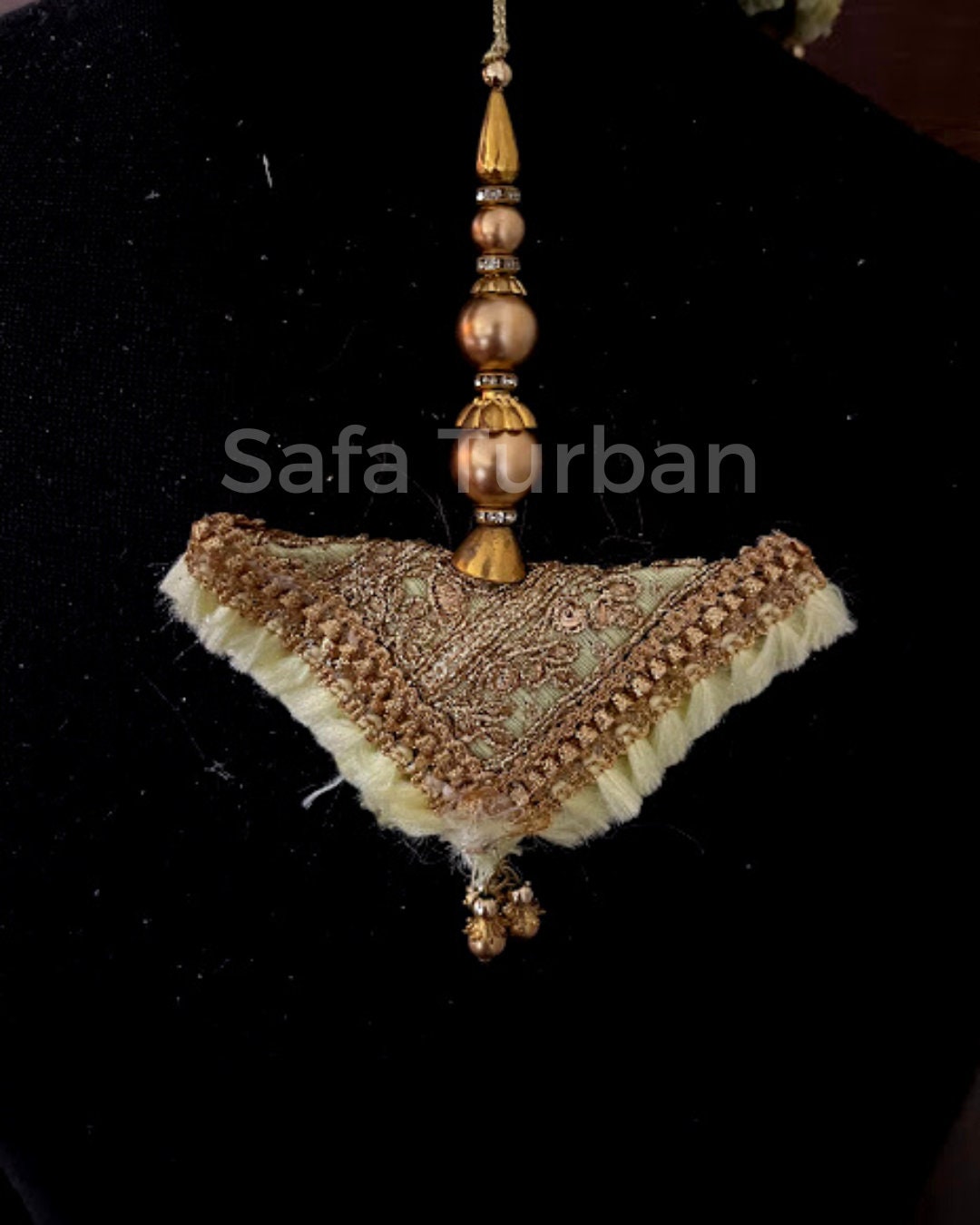 Lemon Yellow- Handmade Latkan, Stylish Heavy Long for Lehenga, Chunni Border, Hanging Latkan for Lehenga, Handmade Pillow Shaped latkan
