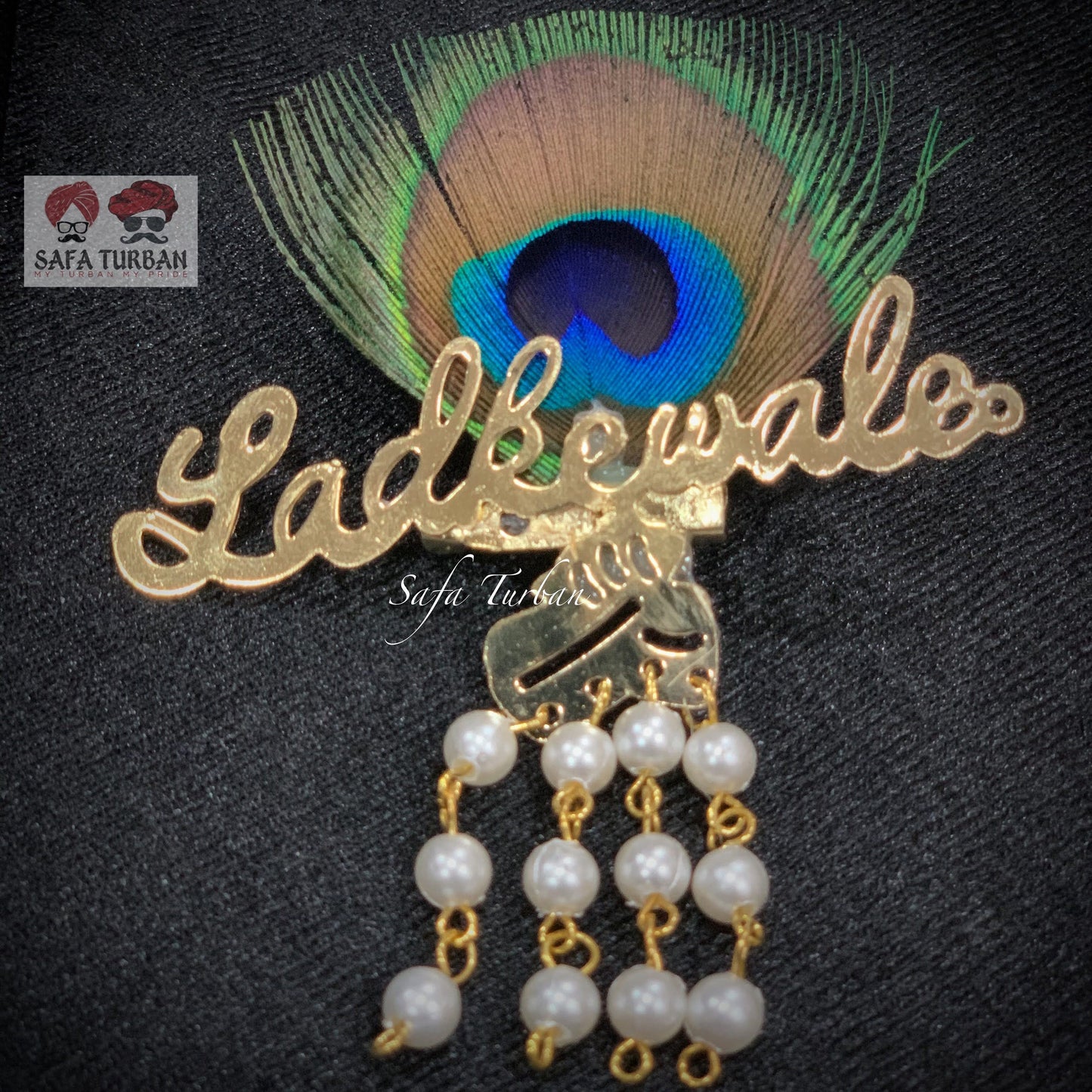 Ladkewale/Ladkiwale Gold Plated Brooch/Brooch Pin Pack for Men & Women