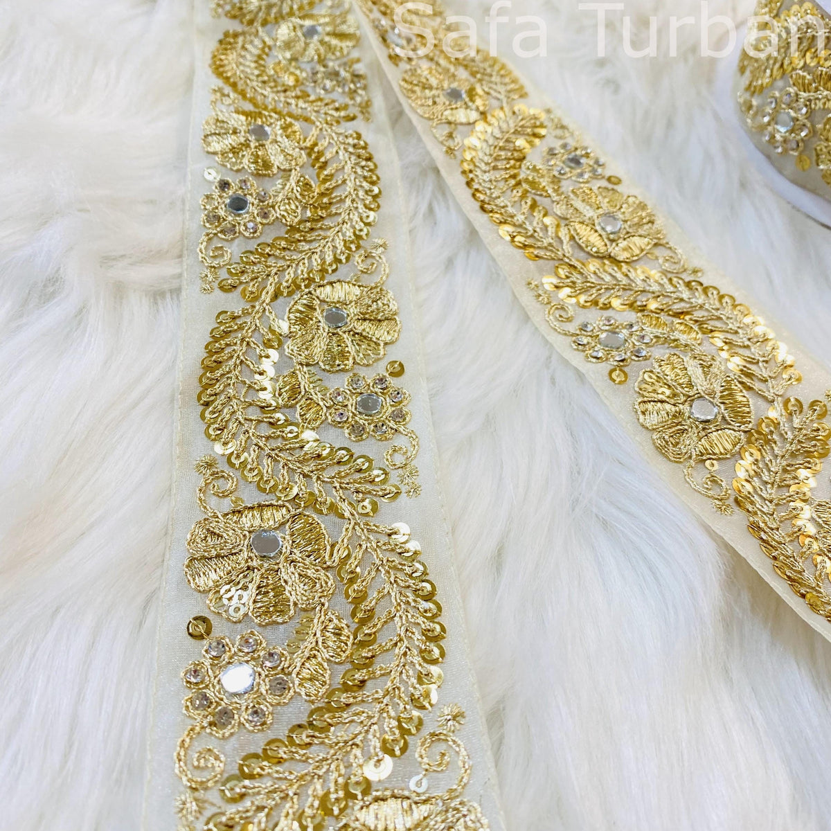 Decorative Fabric Lace for Dresses, Sarees, Lehenga, Suits, Blouses, Dupatta, Chunri, and Craft
