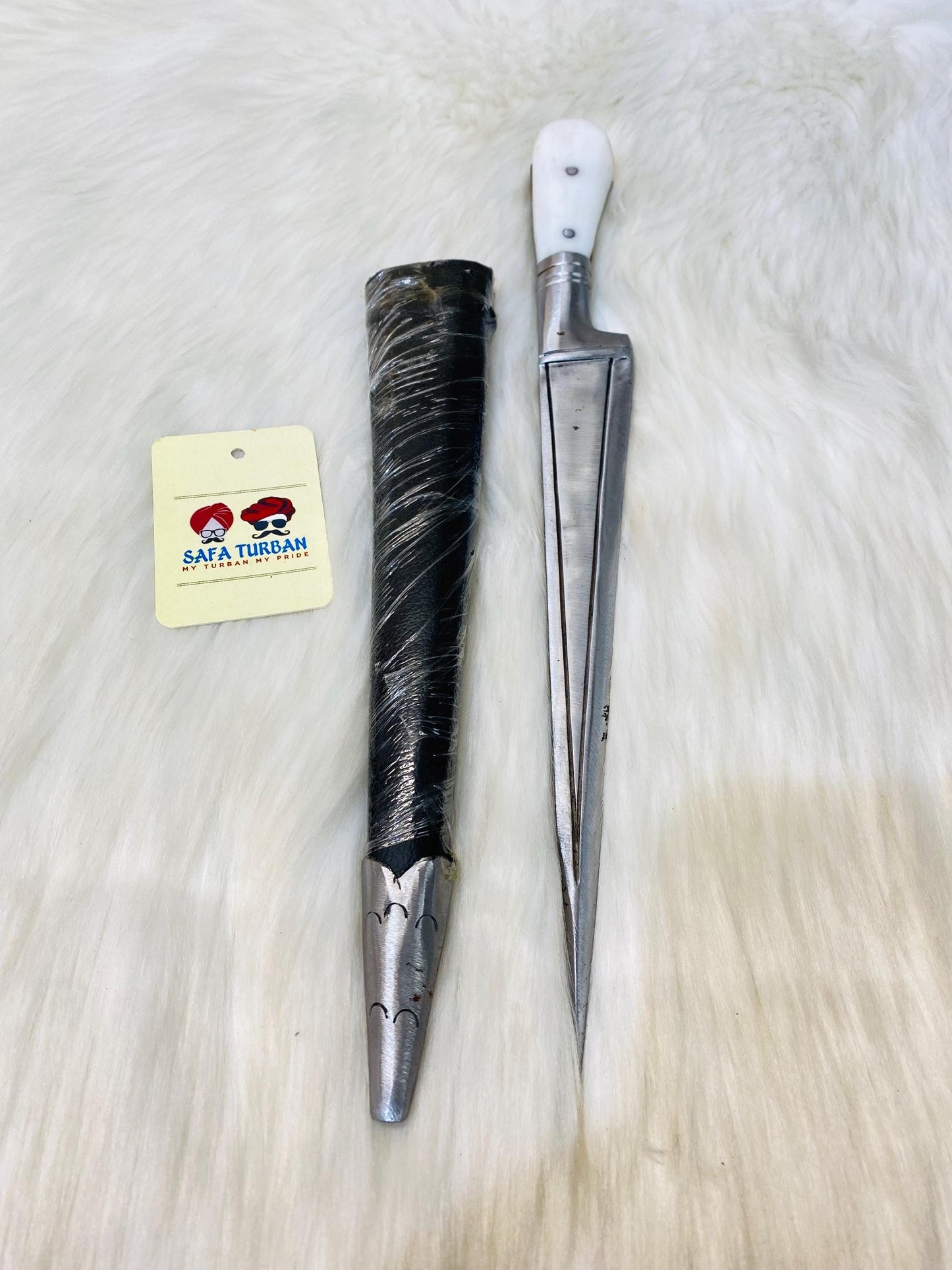 Sikhi Accessories- Sarbloh Kirpan- leather cover-Shri Sahib- Shri Sahib Kirpan