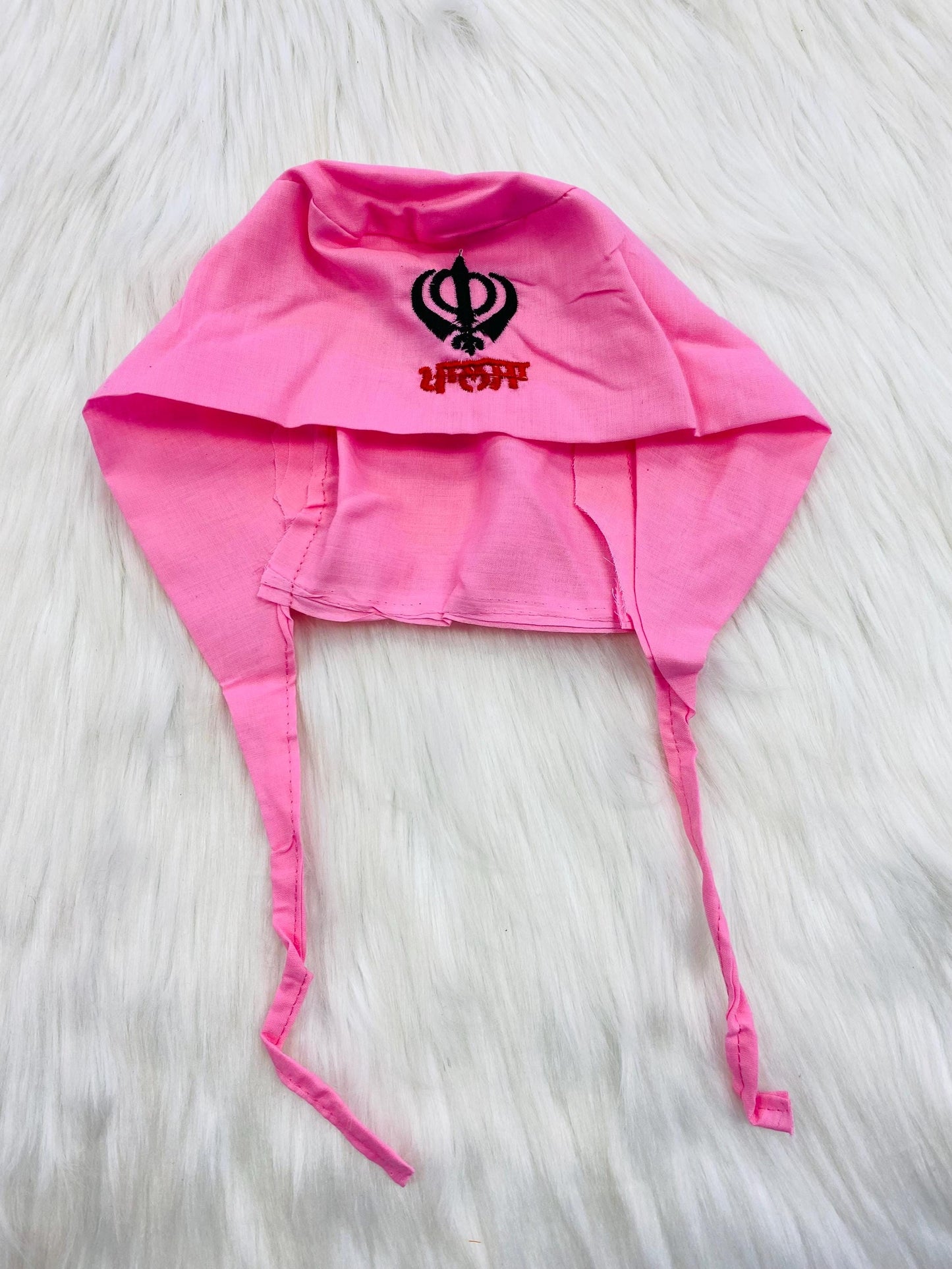 Sikh Patka for Kids with Khanda Sign | Newborn to 3–4 Years