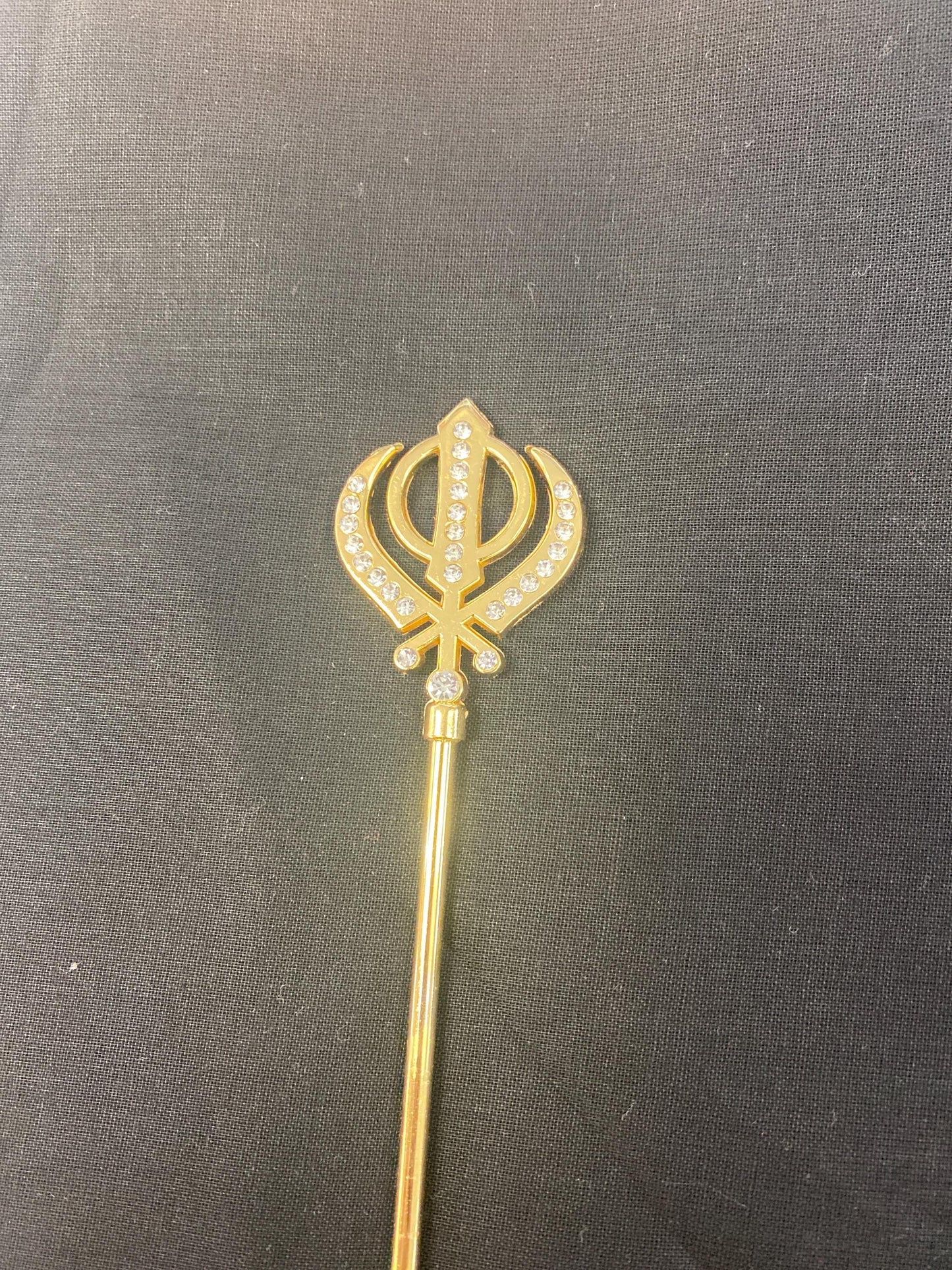 Khanda Sikh Baaj/Salai and Pagg Pin for Turban/Patka/Dumala