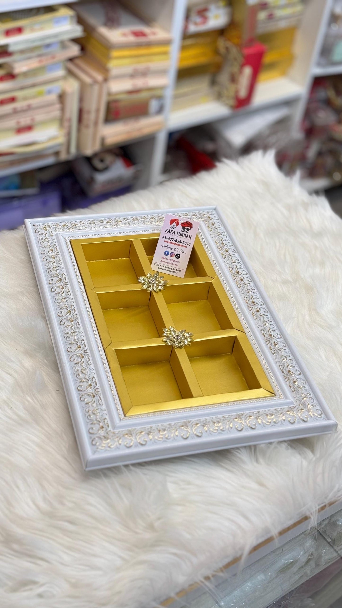 Decorative, Handicraft Empty Dry Fruit Gift Box/Gifting Box/Wedding Box (Box only)