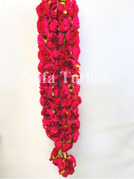 Wedding Accessories- Jaimala, VAR Mala Garland for Groom and Bride, Handmade Artificial Flower Garland for Groom and Bride (sold as pair)