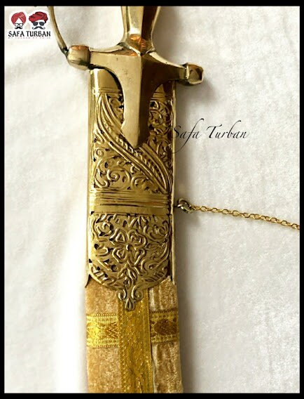 Wedding Sword in Velvet Fabric / For wedding purpose, showpiece purpose or gifting purpose