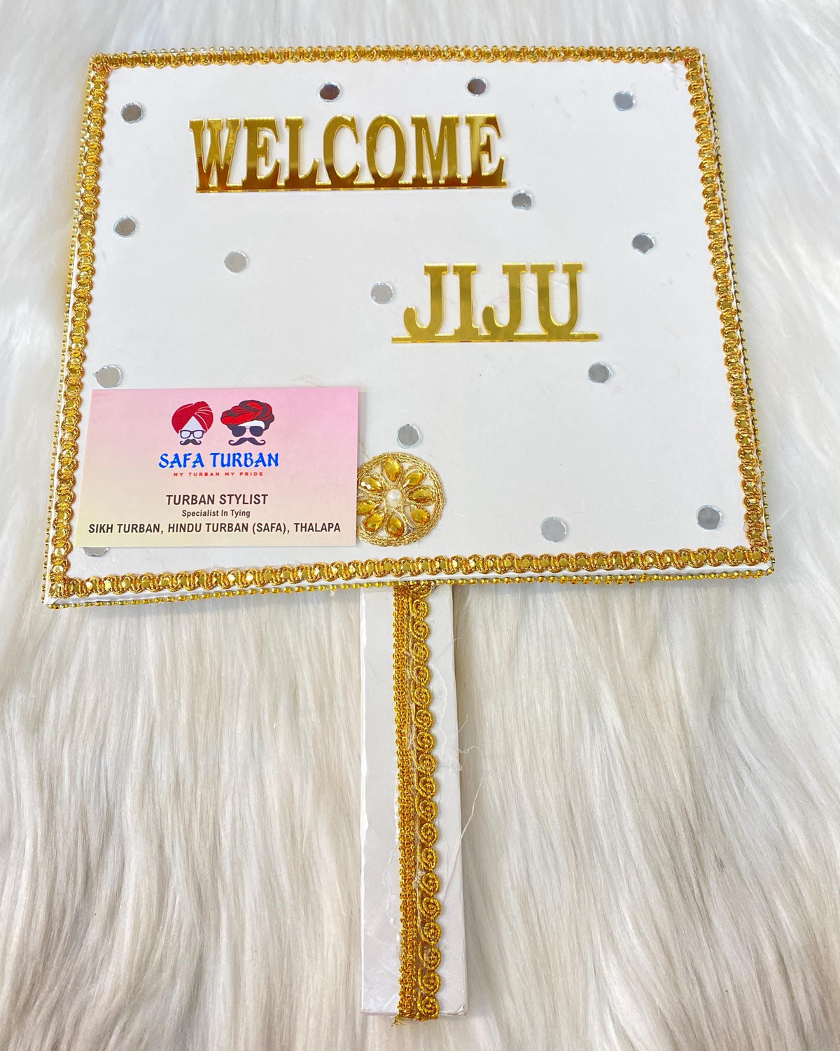 Wedding Sign, “Welcome Jiju”, Wedding Props, Wedding Decorations