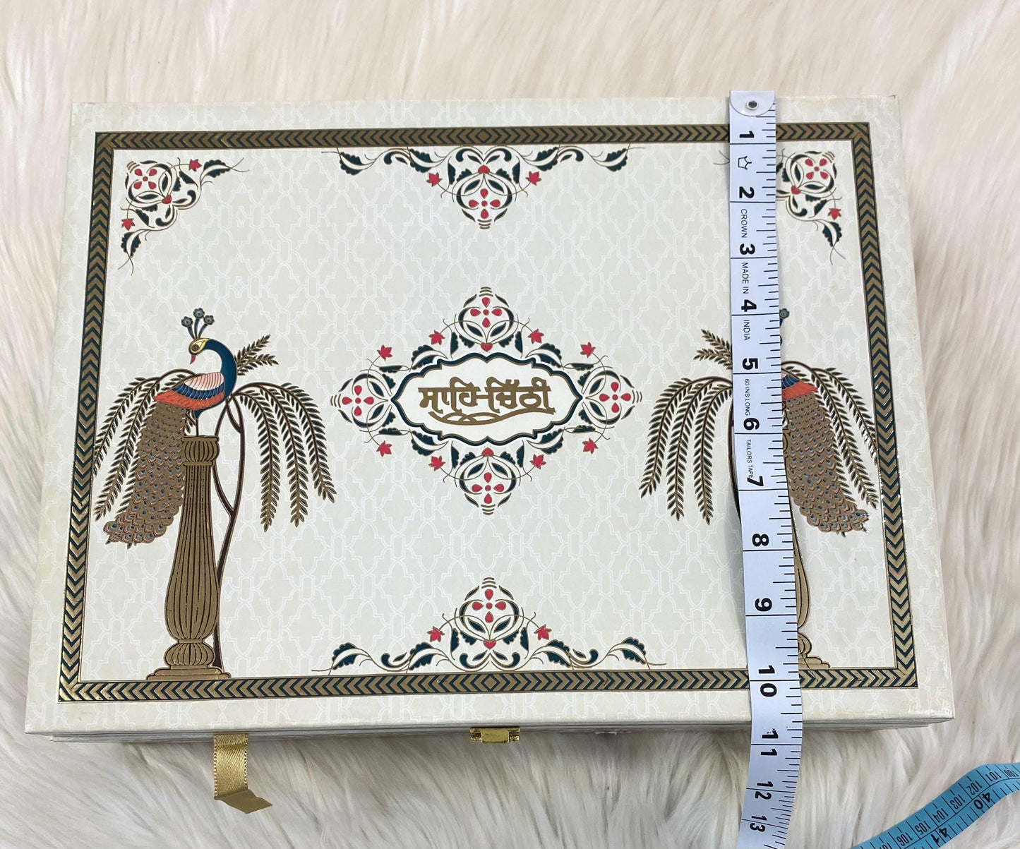 Wedding Invitation- Designer Musical Lagan Patrika/Peeli Chitthi/Shahi Chitthi for Marriage Invitation and Sagan in Punjabi (Set of 1)