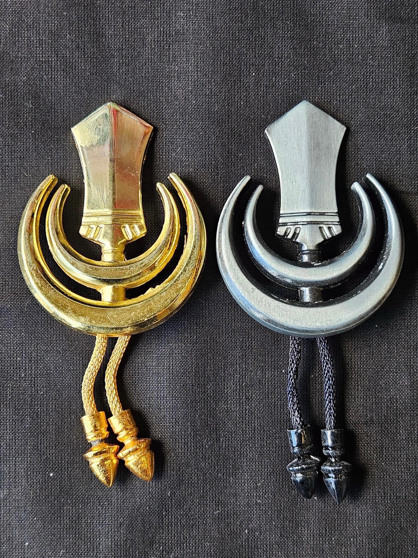 Sikhi Accessories-Dumala Shastar- Dumala Shingar - Chand bagan tora pin,made of stainless steel