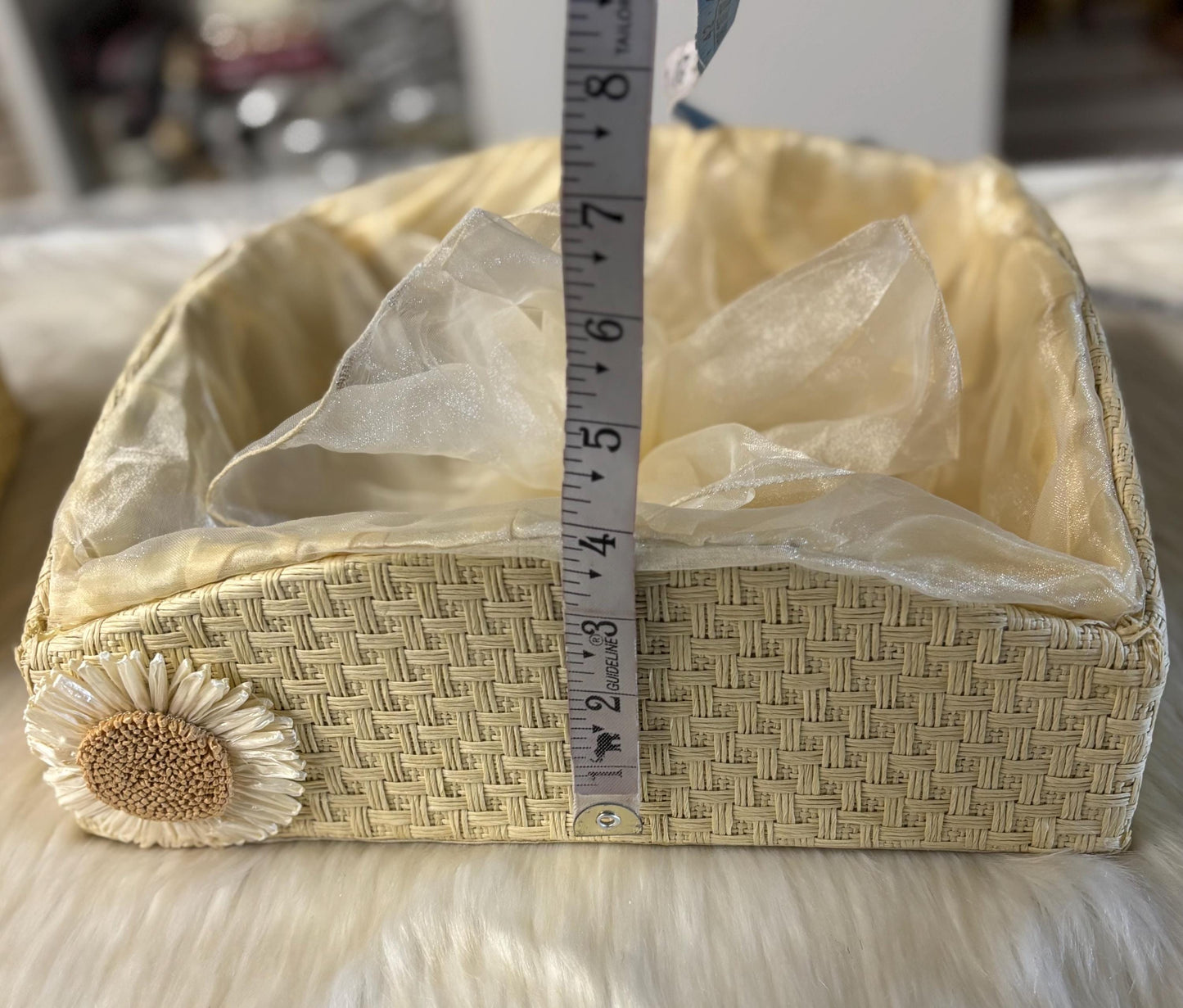 Fancy Gift Hamper Basket, Wedding Gift Packing Basket, Basket with Net, Wedding Hamper Trays, Pack of 3