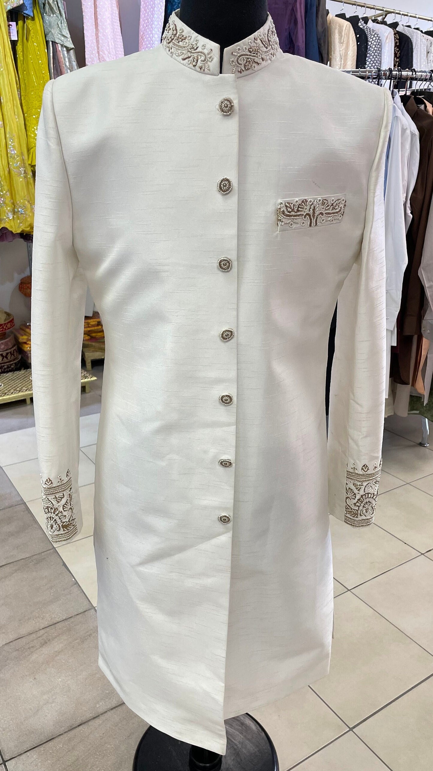 Groom Wedding Sherwani Outfit- Sherwani