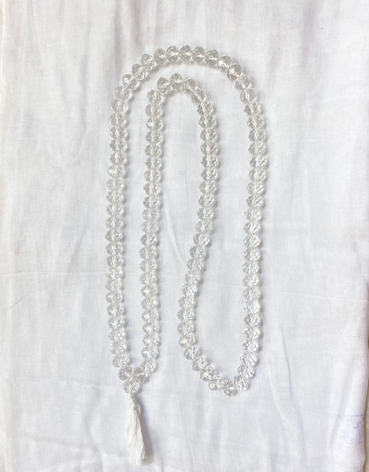 108 Crystal Bead Simarna | Sikh Simarna | Prayer Beads for Naam Simran