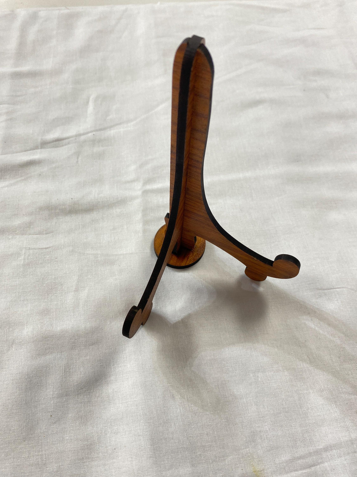 TableTop Wooden  Display Accessories-      Mool Mantar (Light Brown,Punjabi)/Religious/Sikh item/detachable stand /gift item