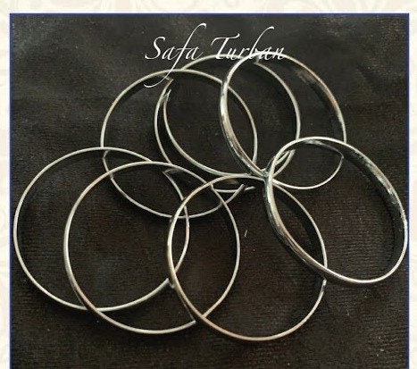 Sikhi Accessories- Kada (Boys, Girls, New Born, Toddler Size) With round soft edges) 0.1" thickness II traditional sikhi kara