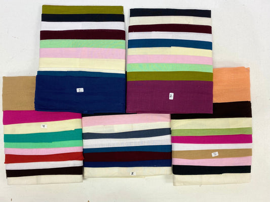 Fifty for Sikh Turban- Plain Colours- Plain Fifties- coloured Fifties- Pugh Fifty (sold per pack (10pcs))