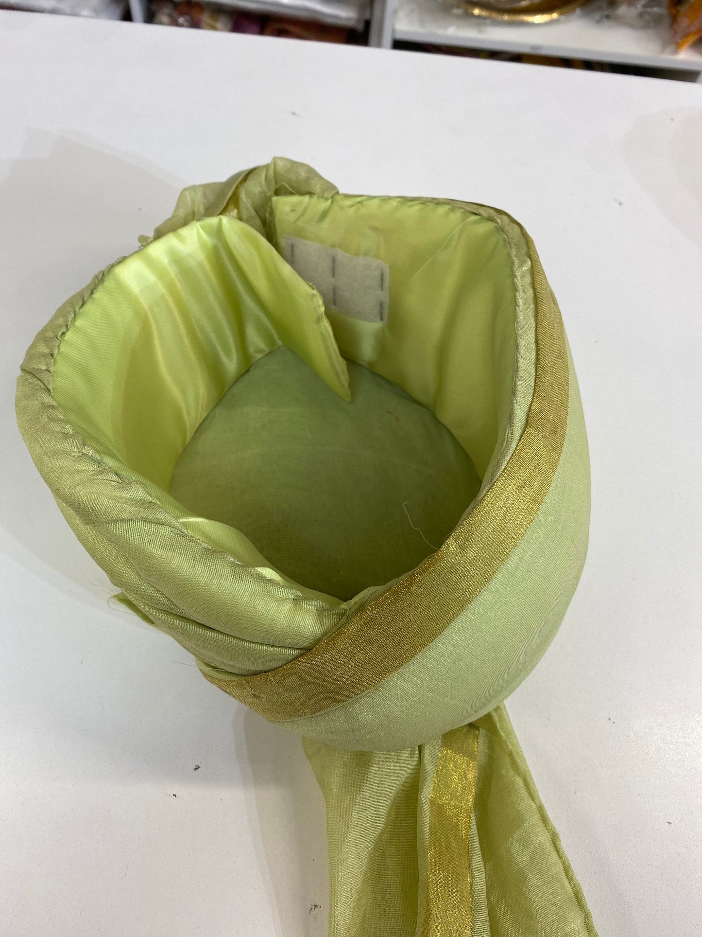 Indian Wedding- Hindu  Safa With Velcro for Baraati/Family Members, Safa Turban/Pagdi/Premade Turban Headwrap for dulha/baraati/Velcro safa