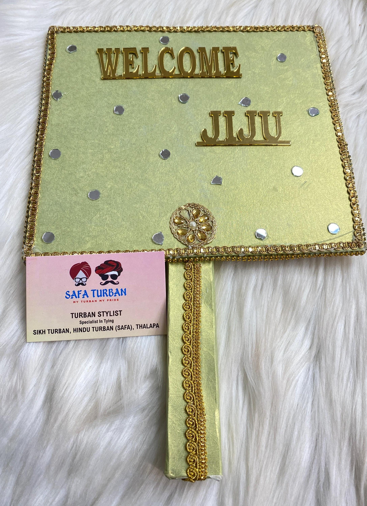 Wedding Sign, “Welcome Jiju”, Wedding Props, Wedding Decorations