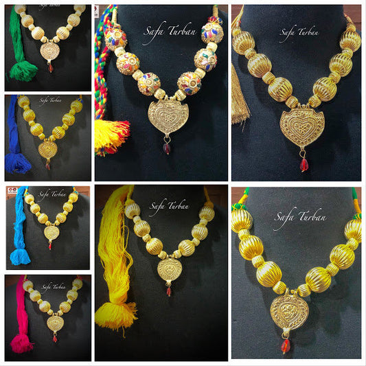 Kaintha Pendant Necklace (Punjabi Folk Cultural Bhangra/ Giddha)