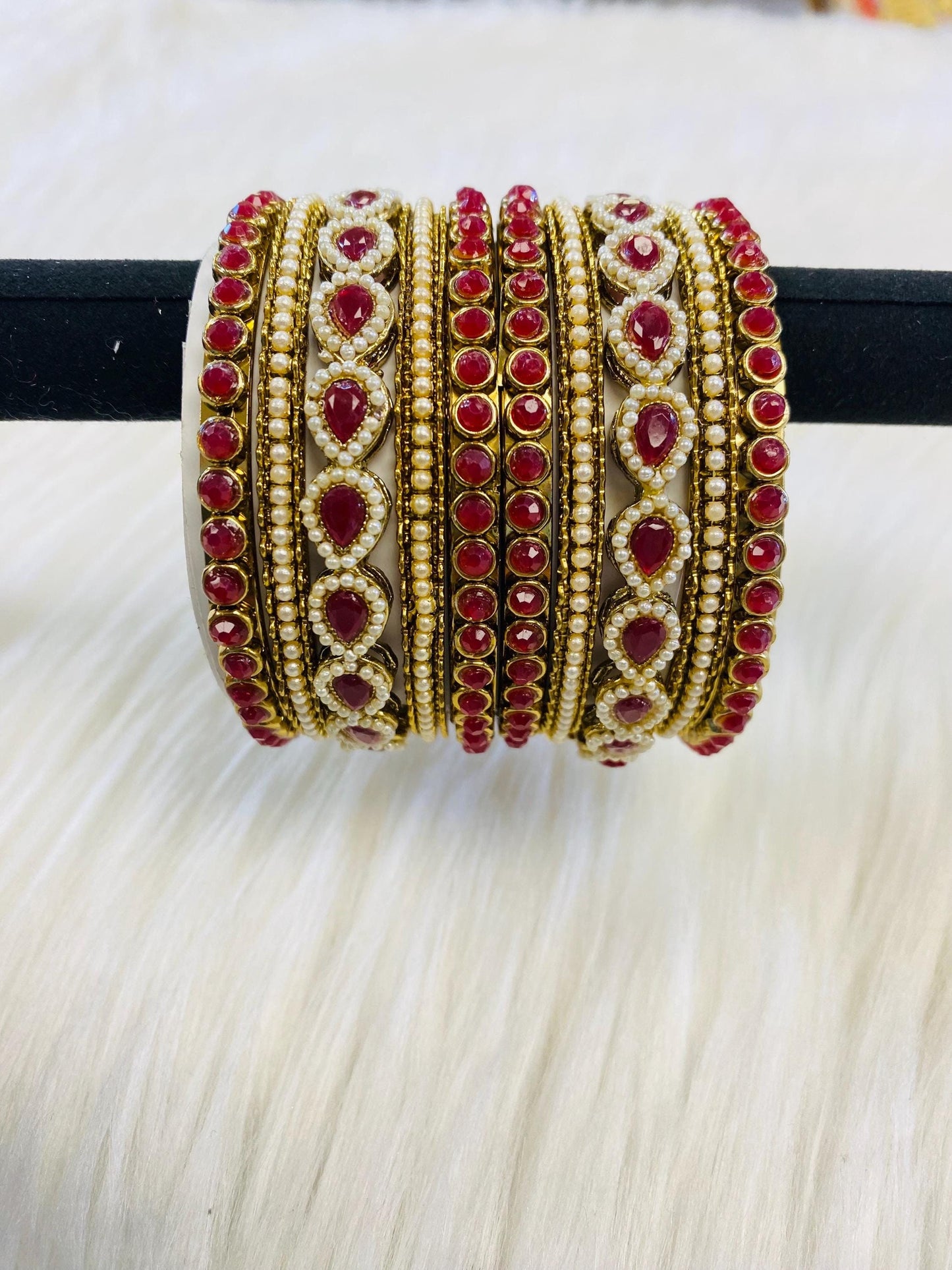 Bangles- Metal Bangles/Wedding bangles/Kada bangles /Stone bangles (B)