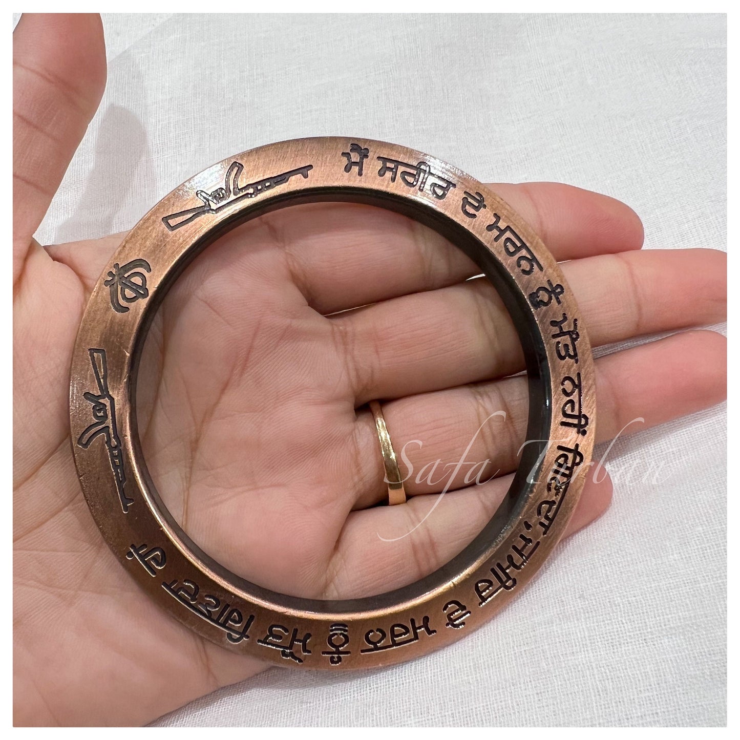 Sikh Accessories- Sarbloh Kada With round soft edges II traditional sikhi kara