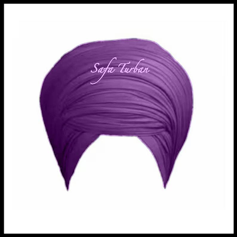 Sikh Turban/Dumalla Fabric F74 (MAL MAL)/ Turban Fabric/ Dumaala Fabric (Lavendar Colour)