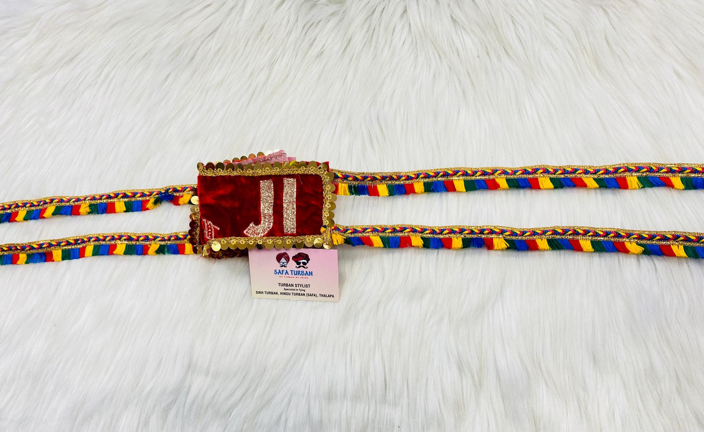 2.5 Meters Custom Wedding Entry Ribbon "Heartiest Welcome Ji ”II Indian Groom/Bride II Indian Wedding Ribbon Cutting Ceremony