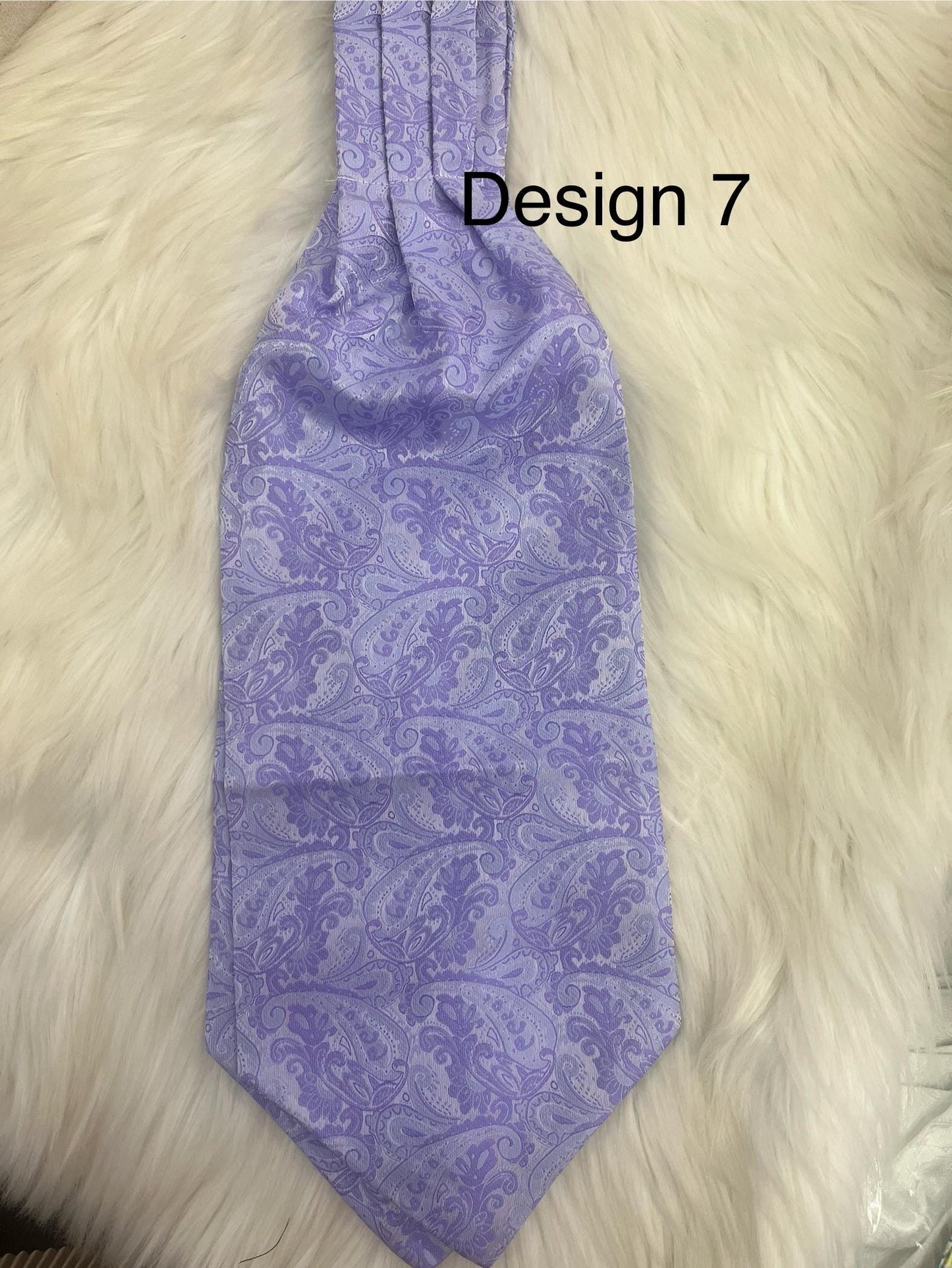 Silk Cravat Woven II Ascot Tie II Pocket Square