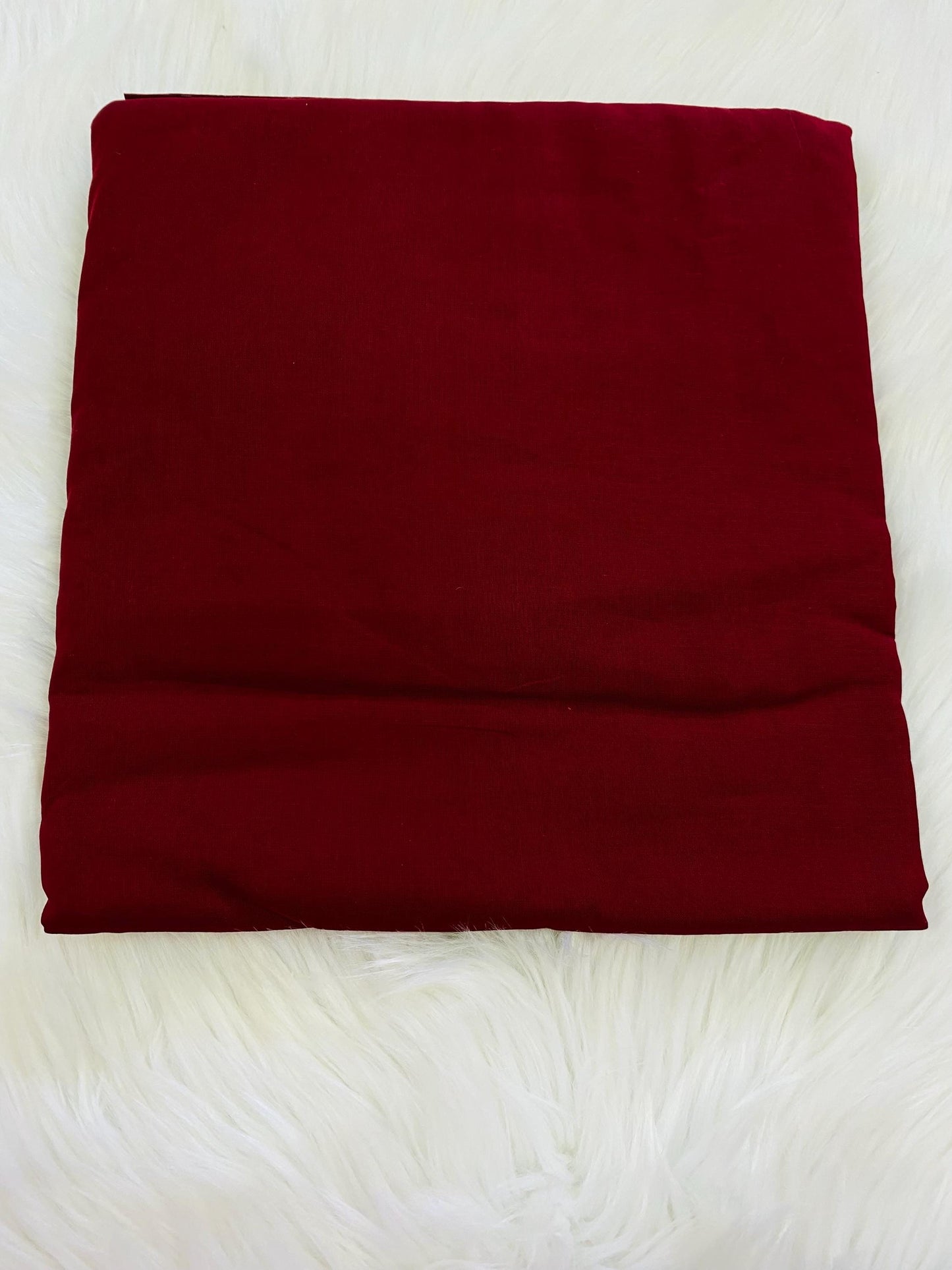 Sikh Turban- Maroon (Full Voile), Turban Fabric with Middle Stitching