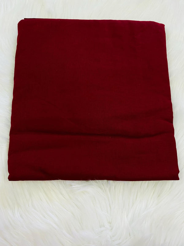 Sikh Turban- Maroon (Full Voile and Rubia(Medium)/Half and Half Voile)