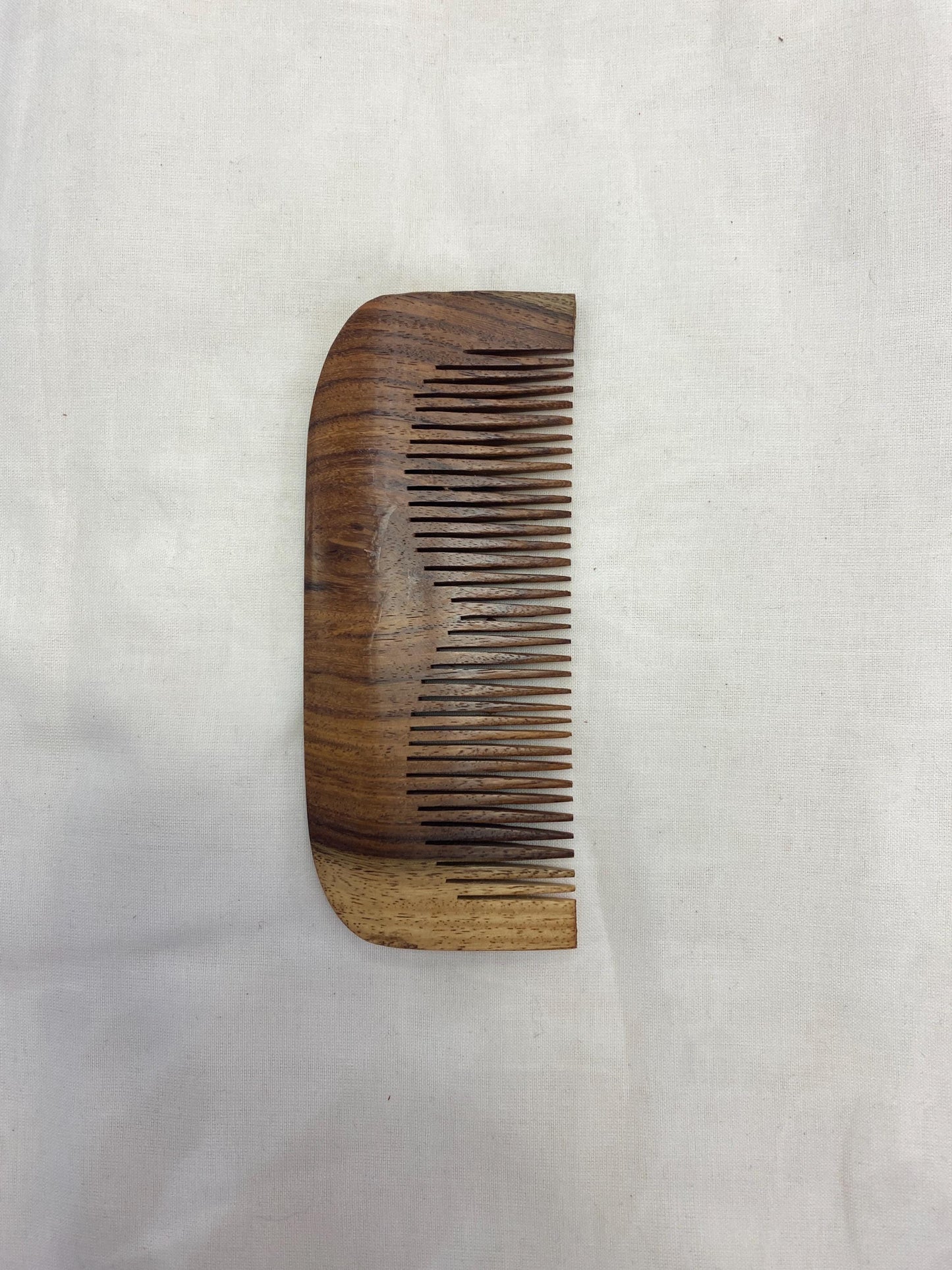 Pure Wood Comb- Wood Colour (Brown) II For Women/Men/Kids | Non-static | Eco-Friendly
