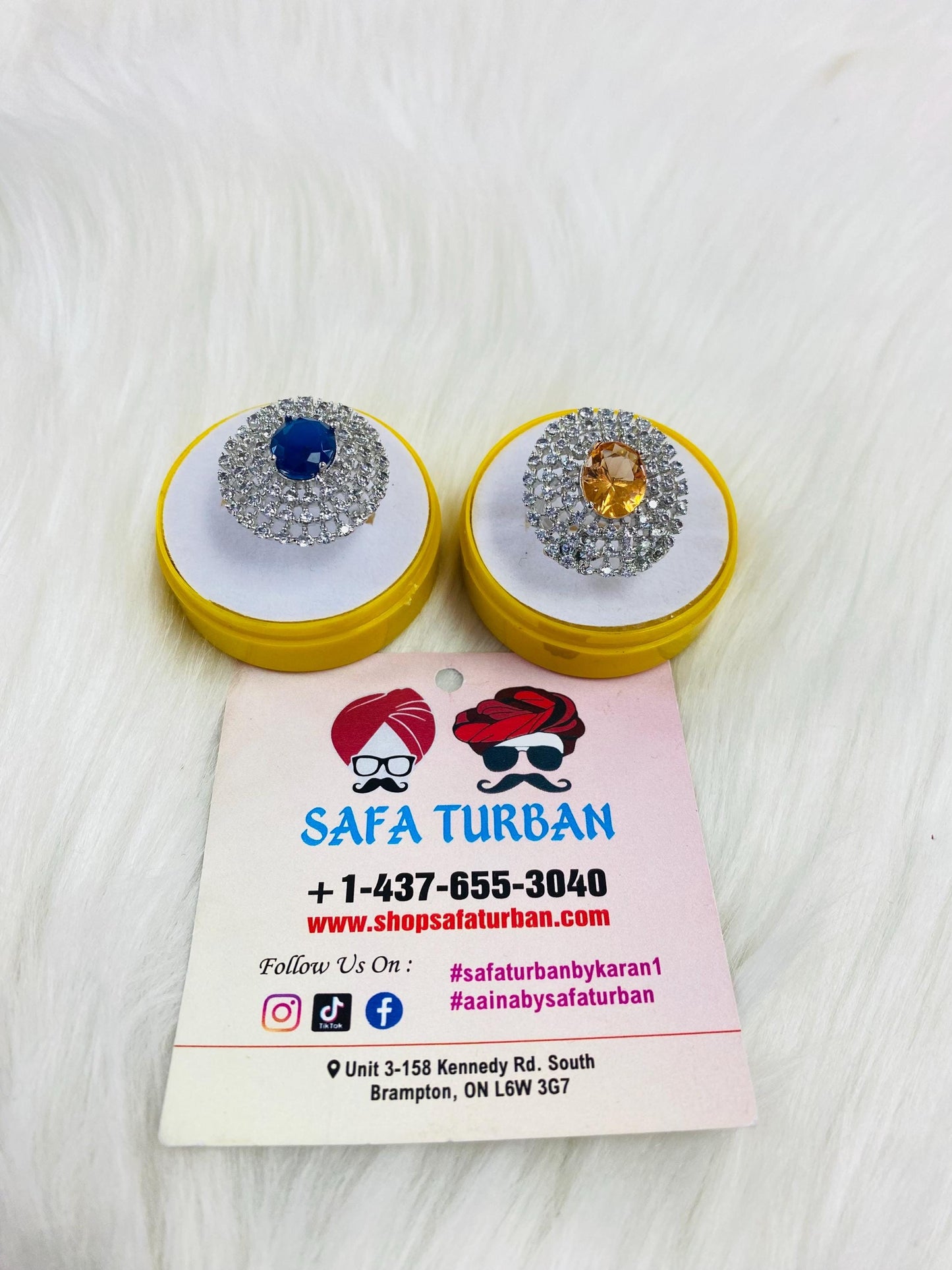 American Diamond Look/Artificial Silver Ring For Women and Girls