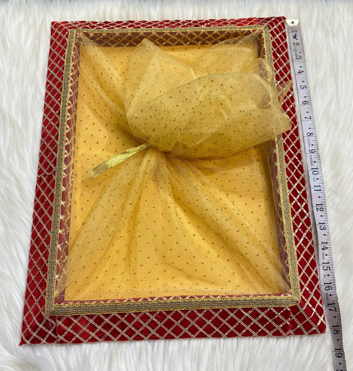 Decorative Wedding Tray/Trousseau Tray/Gifting Tray/Packing Tray