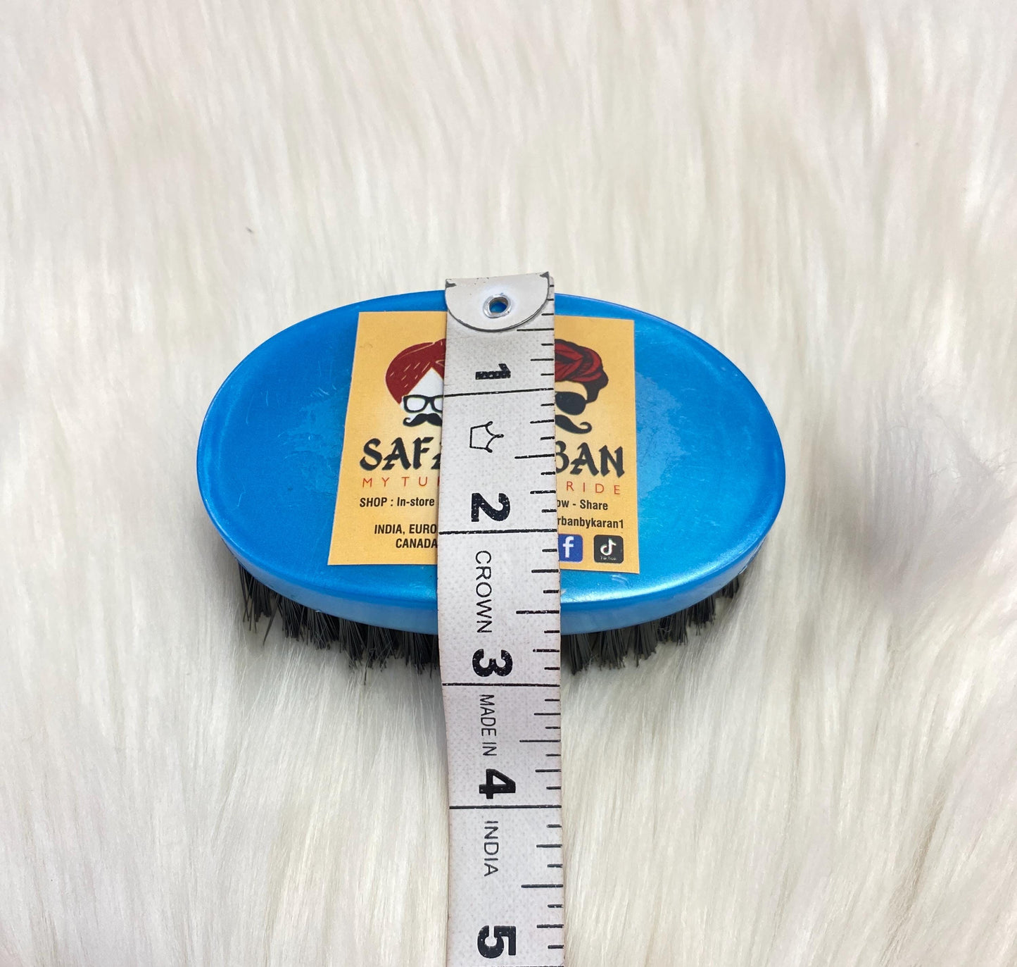 Plastic Holder||Colour -Blue|| For Beard| Non-static | Eco-Friendly