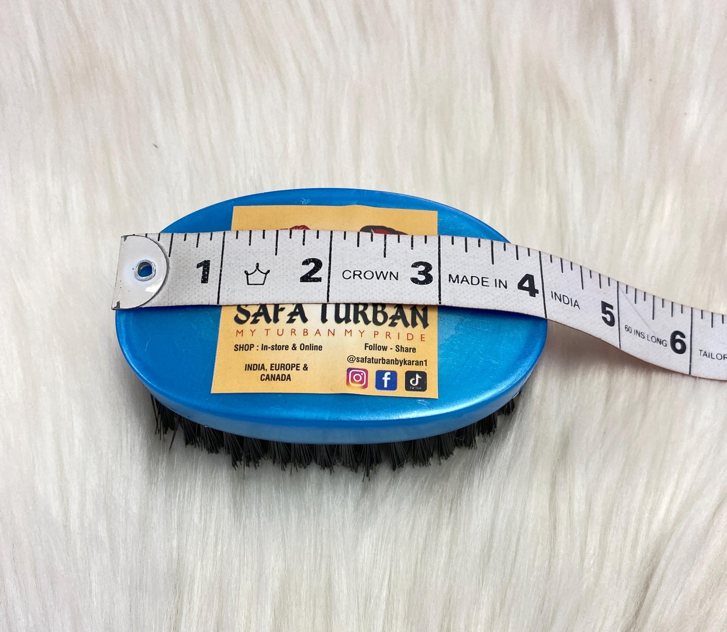 Plastic Holder||Colour -Blue|| For Beard| Non-static | Eco-Friendly