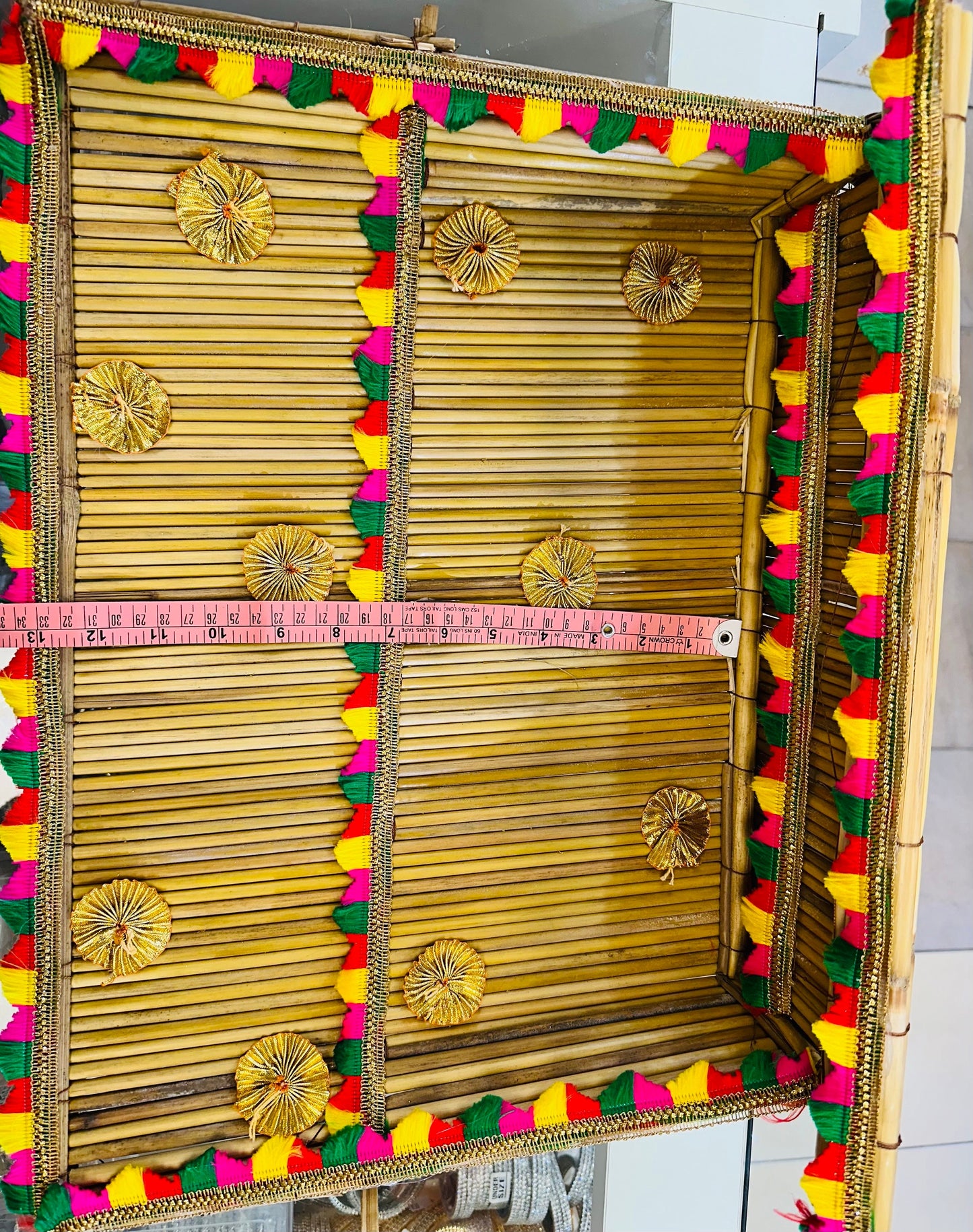 Indian Wedding Accessories-  Chajj/Chaaz for Jaggo Function (Bride/Groom family)