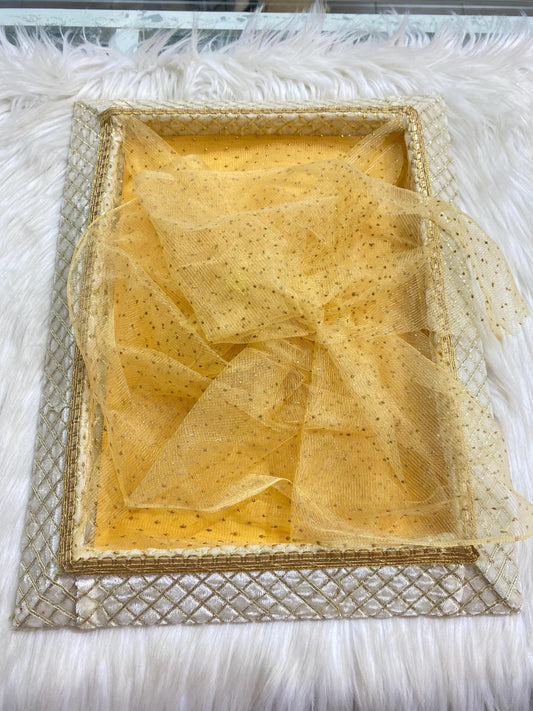 Decorative Wedding Tray/Trousseau Tray/Gifting Tray/Packing Tray
