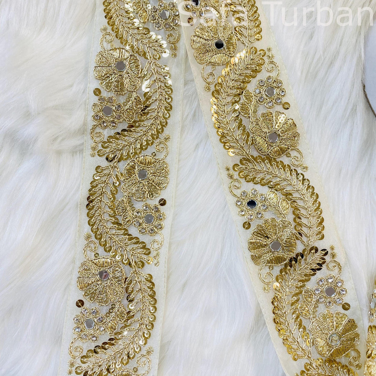 Decorative Fabric Lace for Dresses, Sarees, Lehenga, Suits, Blouses, Dupatta, Chunri, and Craft