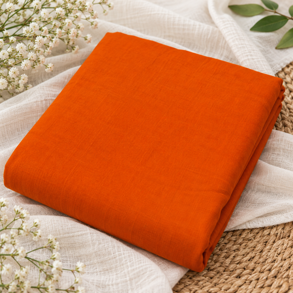 Sikh Turban- Kesari (Full Voile and Rubia(Medium)/Half and Half Voile)