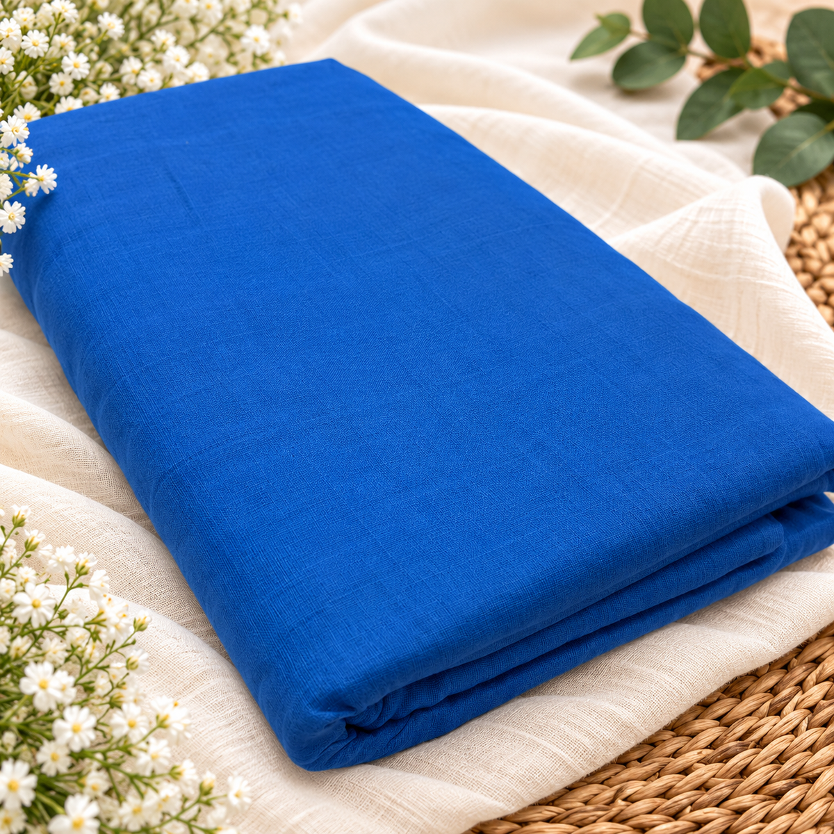 Sikh Turban- Royal Blue (Full Voile and Rubia(Medium)/Half and Half Voile)