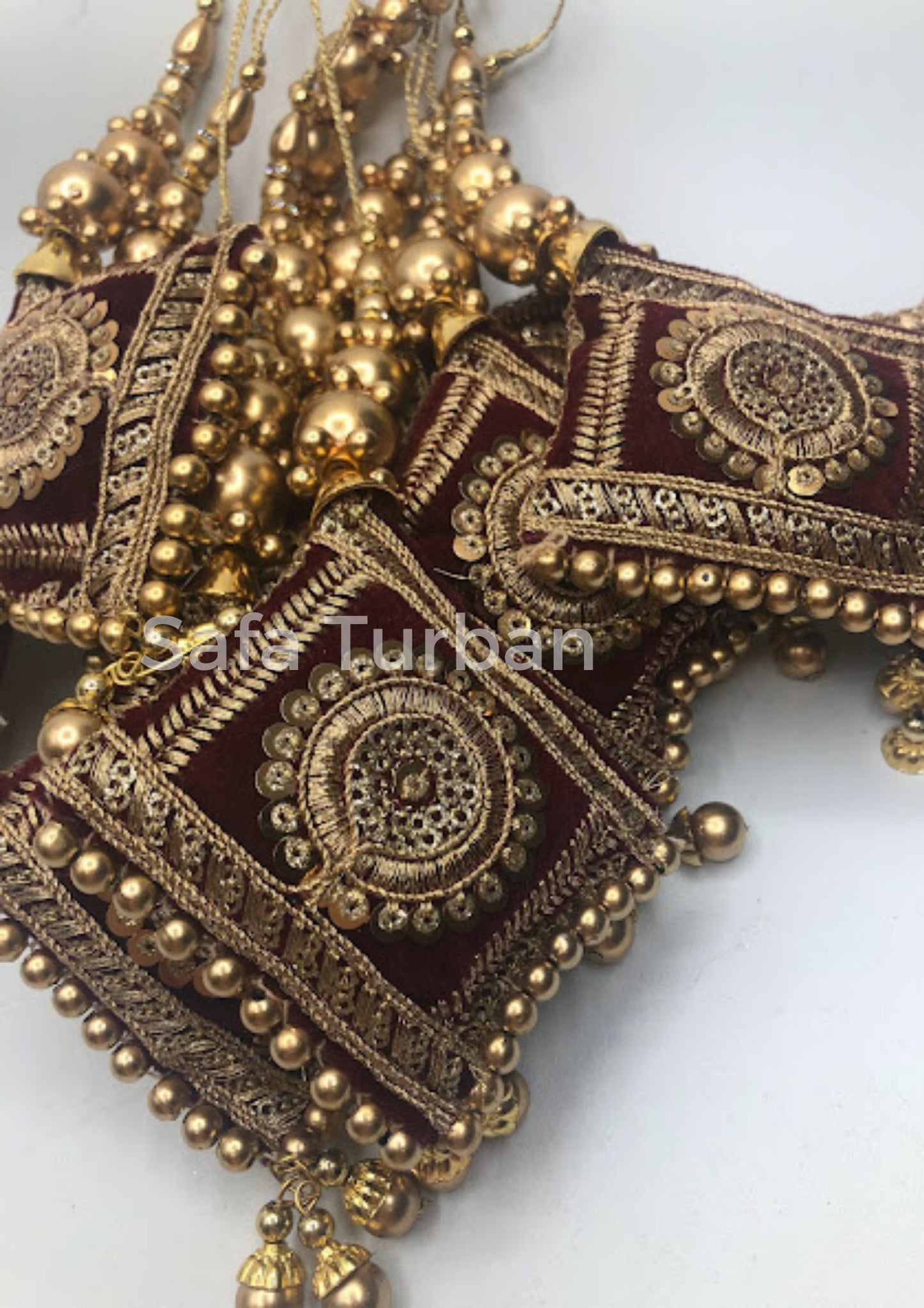 Fashion Handmade Latkan, Stylish Heavy Long for Lehenga, Chunni Border, Hanging Latkan for Lehenga, Handmade Pillow Shaped latkan